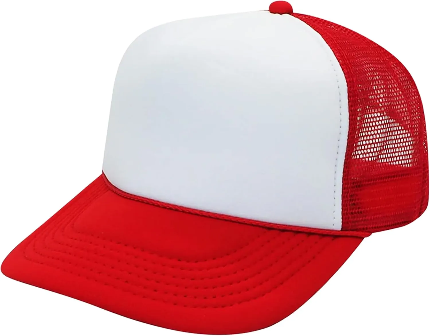 1776 Made in America Patriotic Eagle Hat Classic 5 Panel Foam Front Mesh Snap Back Trucker Hat