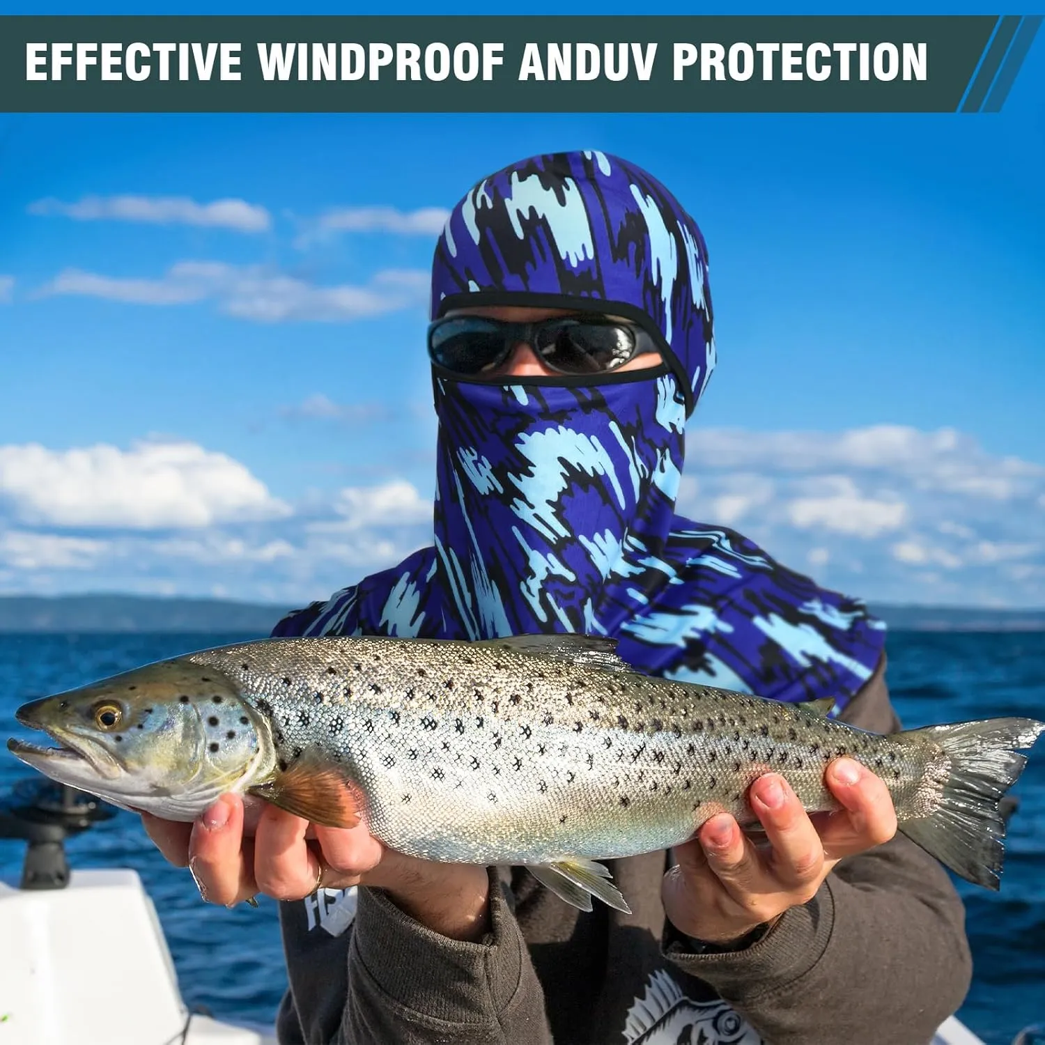 8 Pcs Balaclava Full Face Masks Summer Balaclava Long Face and Neck Cover Breathable Sun Protection for Men Women
