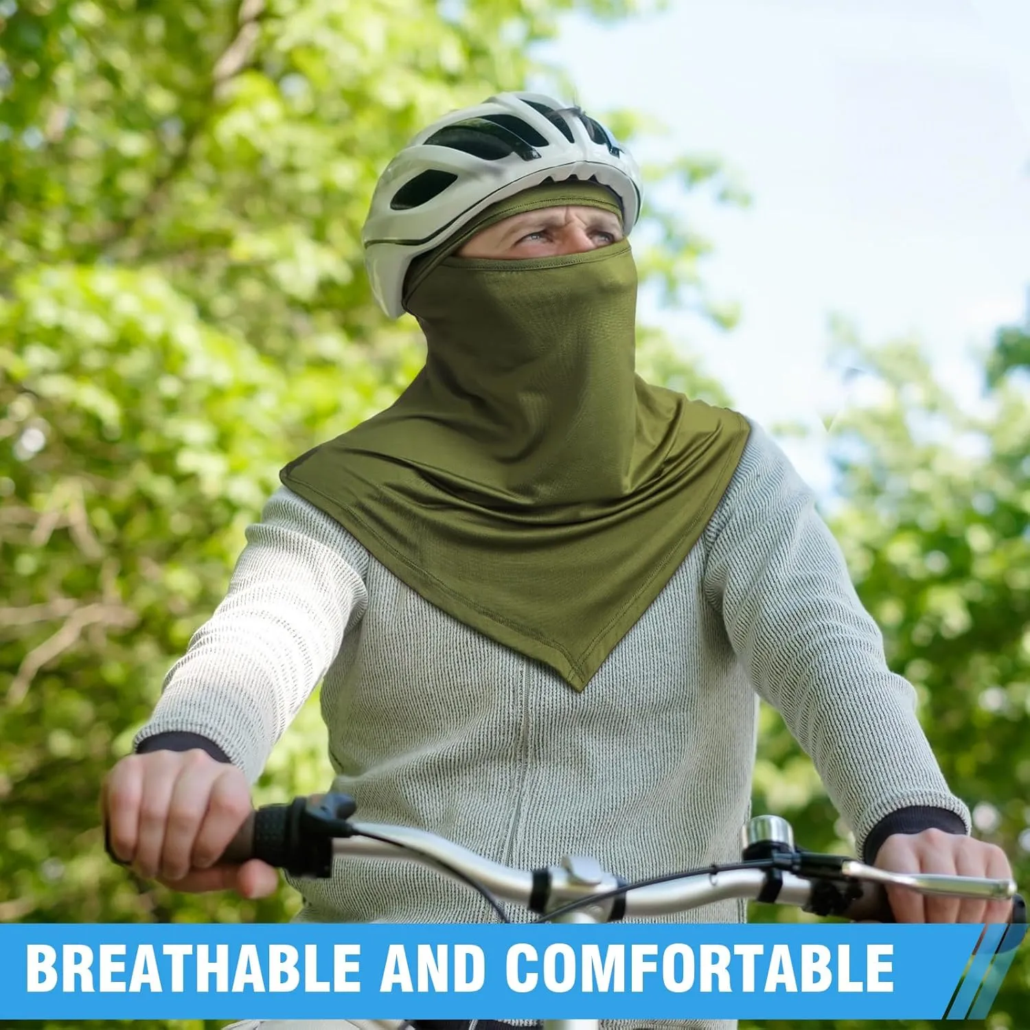 8 Pcs Balaclava Full Face Masks Summer Balaclava Long Face and Neck Cover Breathable Sun Protection for Men Women