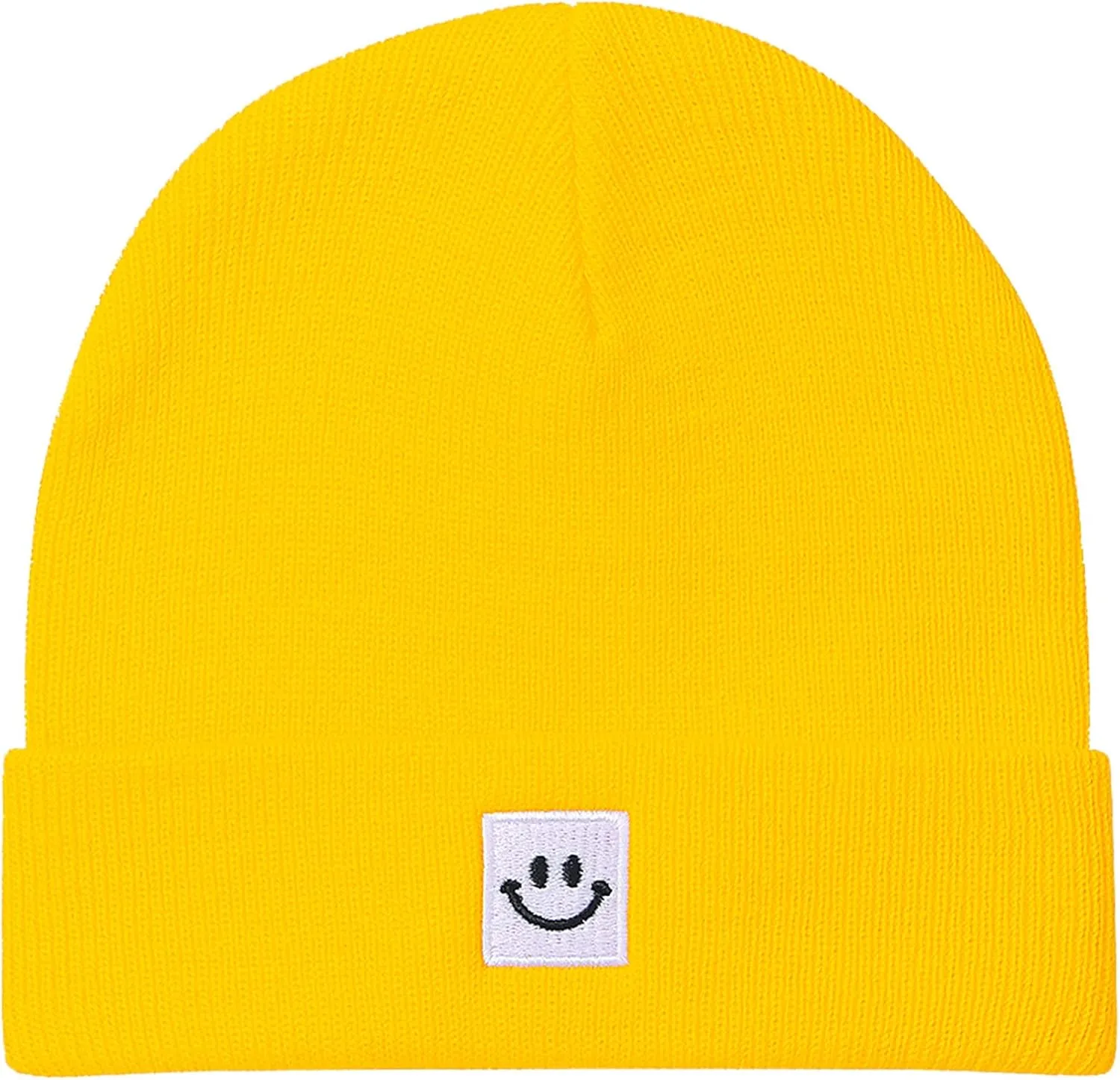 Baby Beanie Knit Ski Hat with Cute Face for Girls Boys 0-7 Years