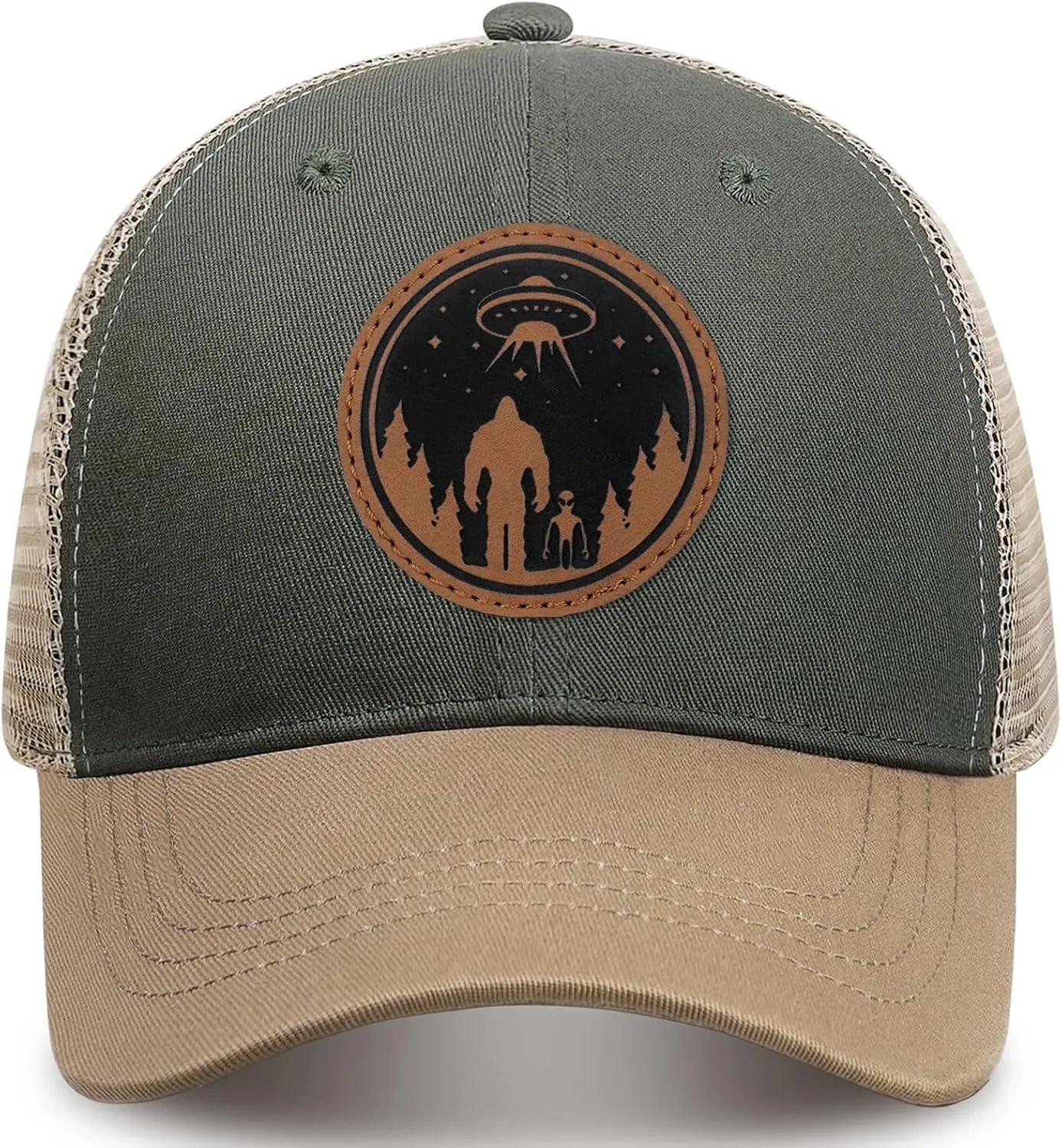 Bigfoot Sasquatch Gifts, Trucker Hats Mesh Baseball Cap Big Foot Gifts for Dad Men Bigfoot Lovers