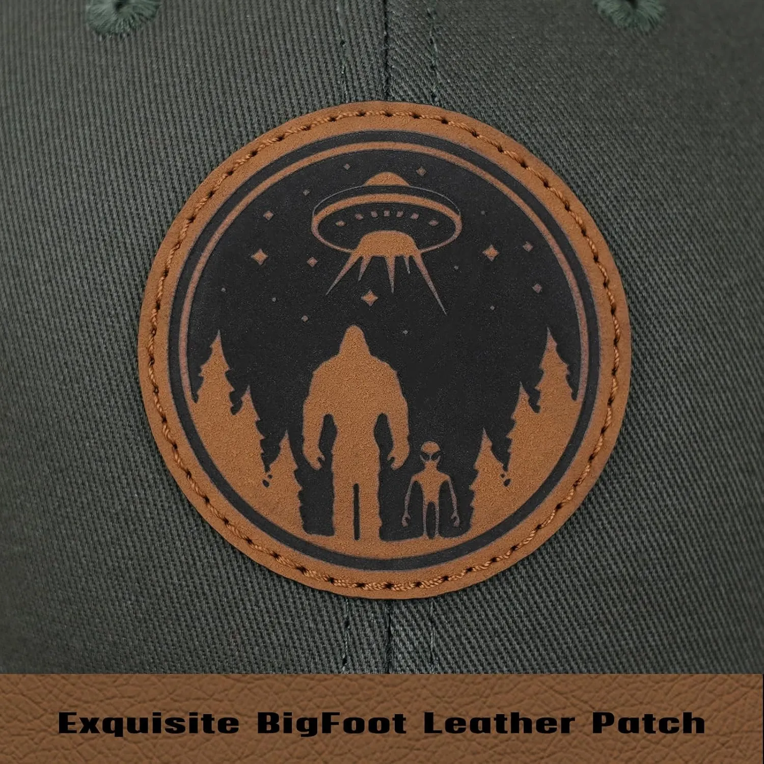 Bigfoot Sasquatch Gifts, Trucker Hats Mesh Baseball Cap Big Foot Gifts for Dad Men Bigfoot Lovers