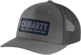 Carhartt Men's Rugged Flex Canvas Mesh-Back 1889 Patch Cap