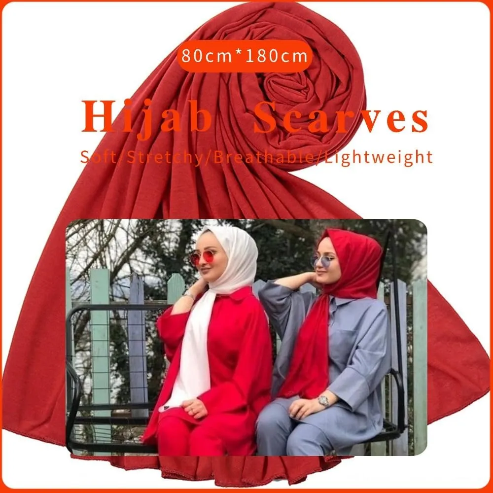 Head Wraps for Black Women Stretch Headwraps Large Hair Wraps Hijab Scarves for Muslim Head Scarf Turban Headbands