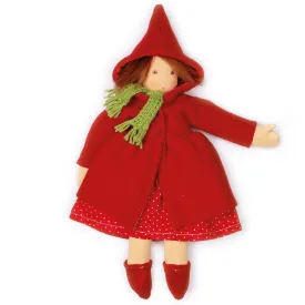 Nanchen Waldorf Doll - Large Dress Up Doll & Clothes Set - Little Red Riding Hood