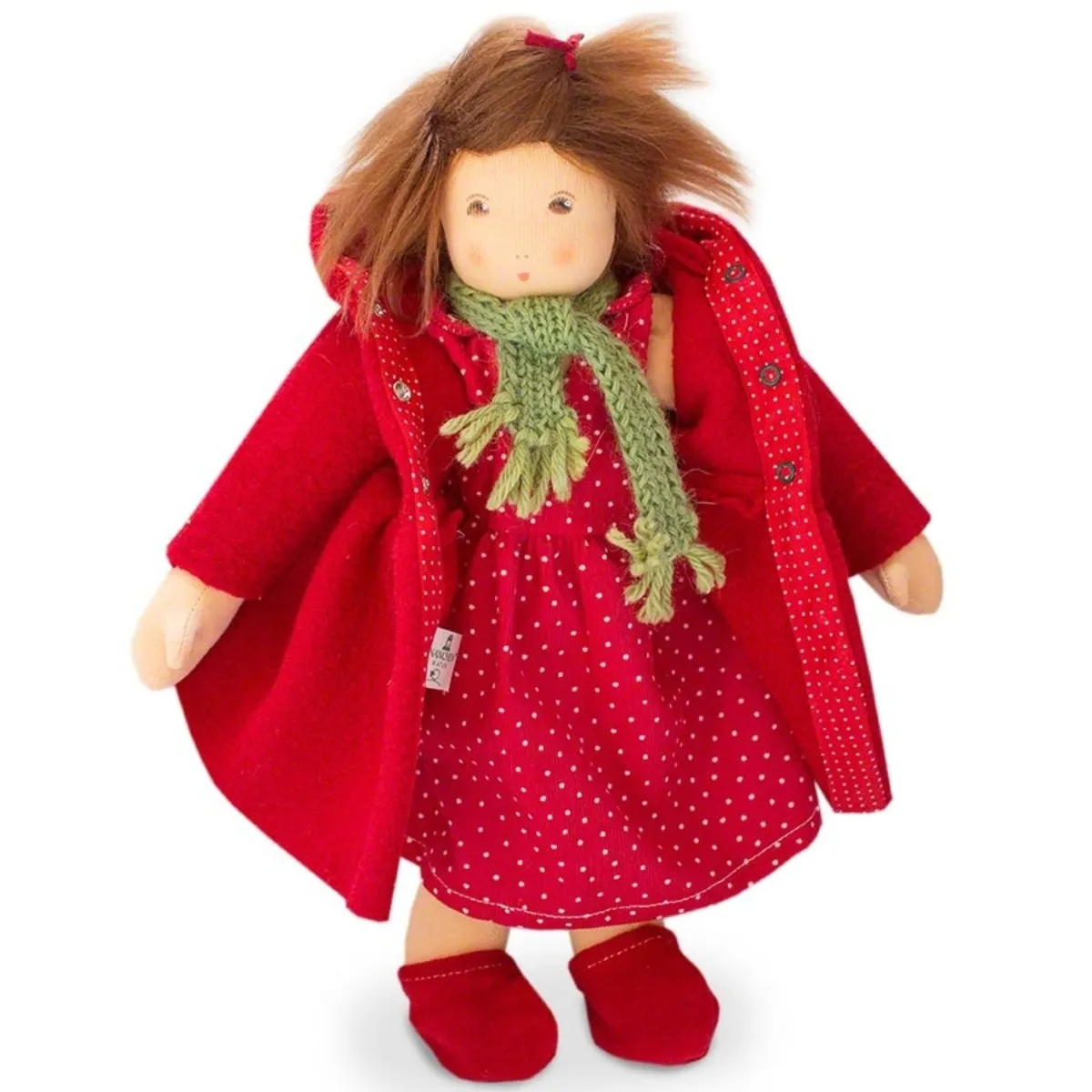 Nanchen Waldorf Doll - Large Dress Up Doll & Clothes Set - Little Red Riding Hood