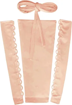 QRBTSCL Women's Wedding Dress Zipper Replacement Adjustable Fit Satin Corset Back Kit Lace up for Prom Dress