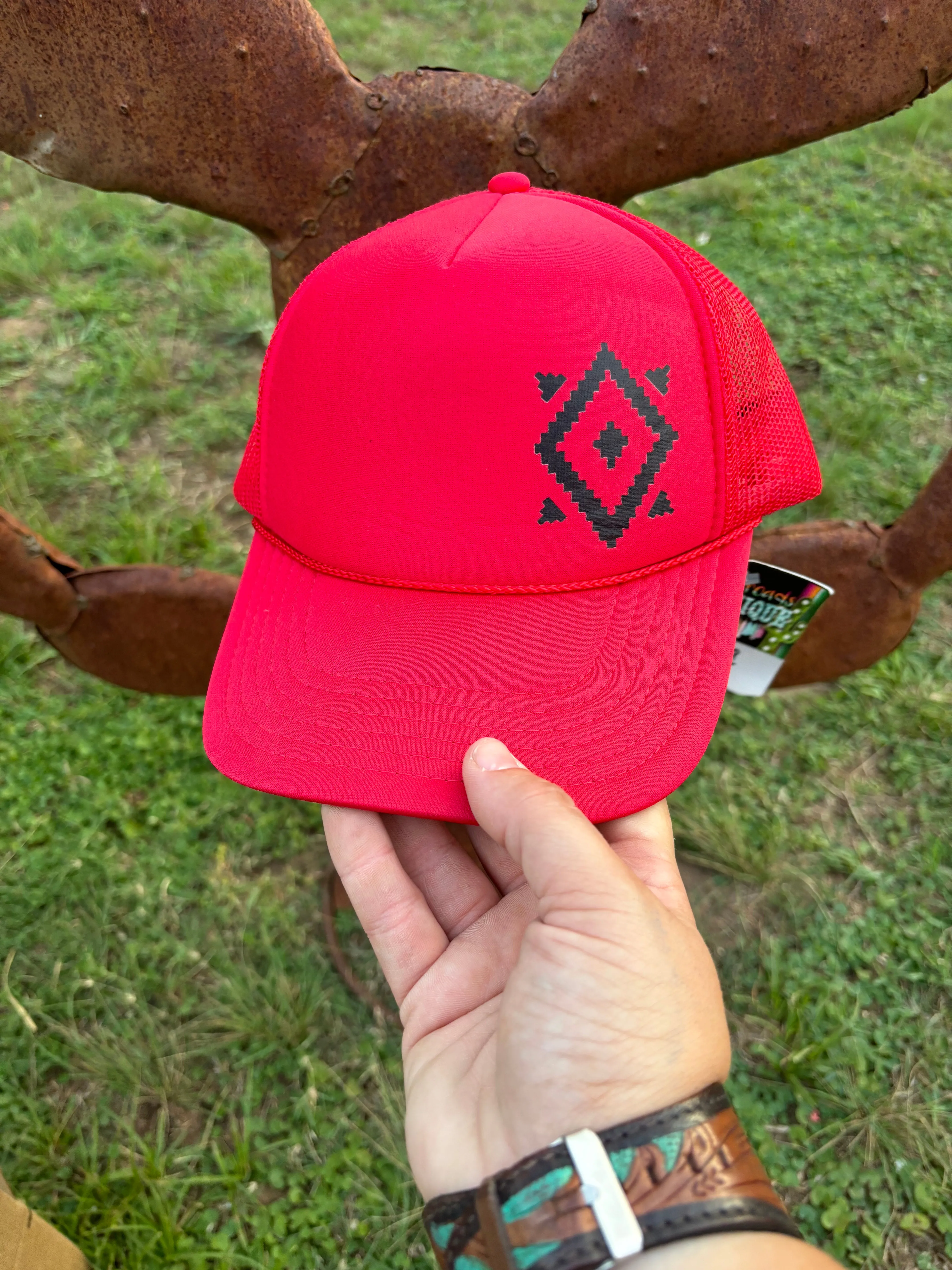 Red Aztec Hat