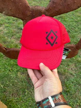 Red Aztec Hat