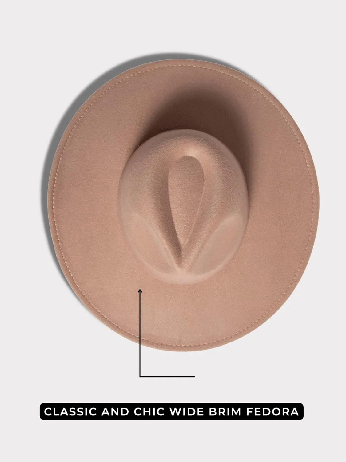 San Diego Hat Co. Women's Fedora