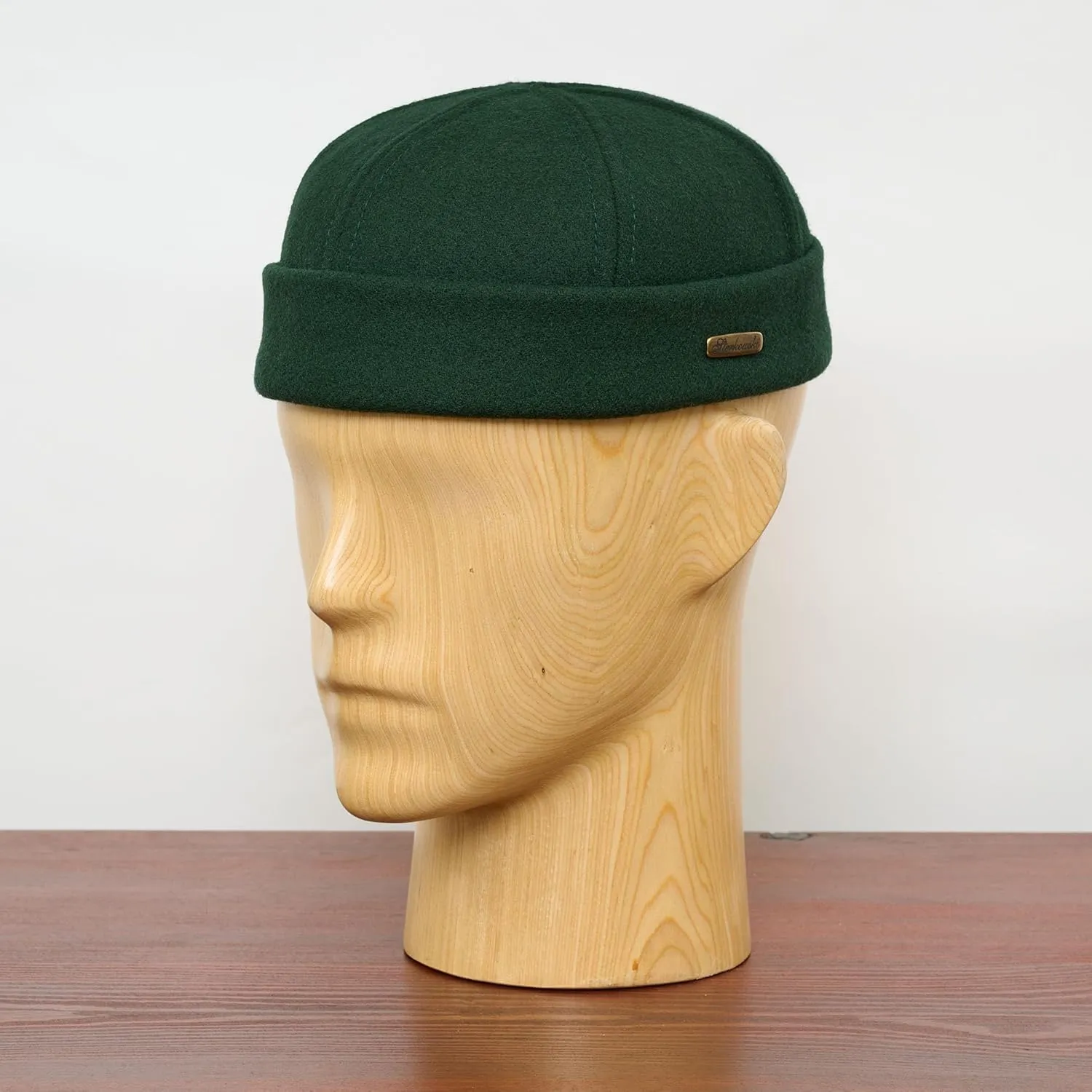Sterkowski Docker Cap | Woolen Beanie for Men and Women | Warm Handmade Dock Worker Hat