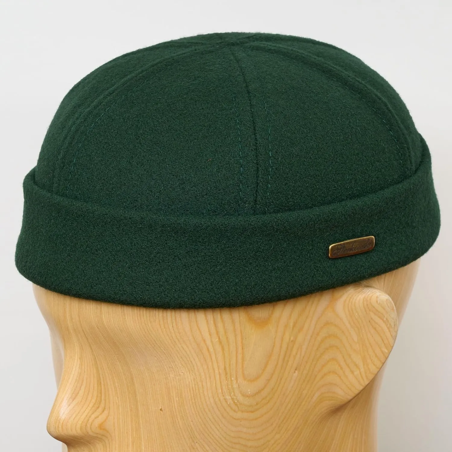 Sterkowski Docker Cap | Woolen Beanie for Men and Women | Warm Handmade Dock Worker Hat